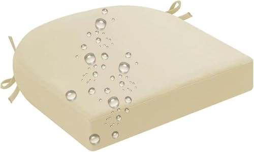 Coussin de chaise d'extérieur imperméable de qualité supérieure 50x50