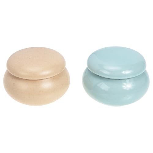NOLITOY 2pcs Grandes Vasos Líquidos para Manicura con Tapa miniatura 1