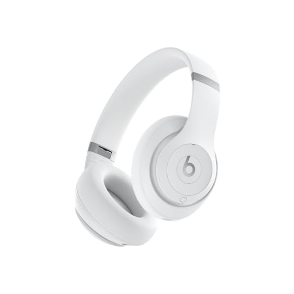 Beats Studio Pro – Wireless Bluetooth Noise Cancelling Headphones – Personalized Spatial Audio, USB-C Lossless Audio, Apple & Android Compatibility, Up to 40 Hours Battery Life – Matte White
