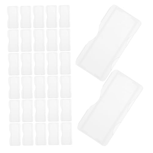 LIFKOME 100個プラスチック製 顕微鏡スライド収納ボックス 病理切片ホルダー 耐久性のある素材 スナップ式密閉仕様 学校実験やラボ用標準収