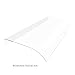 Fonowx Window Awning Door Awnings Sunshades Rain Cover Clear Sturdy Door Canopy Garden Accessories for Window Door Porch, 40cmx60cm