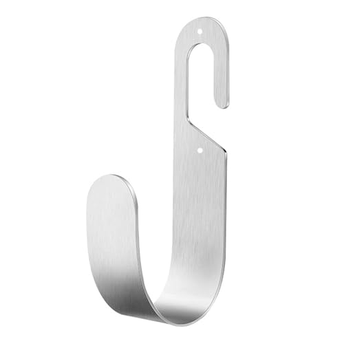 F Fityle Organizador para Colgar mangueras de jardín, Montaje en Pared, Ahorra Espacio, Acero al Carbono Resistente a la oxidación, portátil, para Garaje,