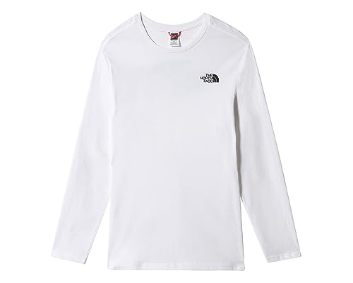 Image of The North Face Men Easy Long-Sleeve T-Shirt - White, Small