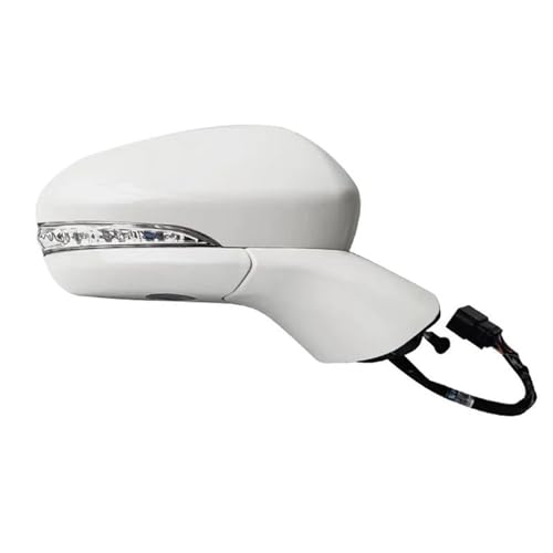 Rétroviseur extérieur blanc pour Ford Mondeo Fusion 2013-2020 avec réglage électrique