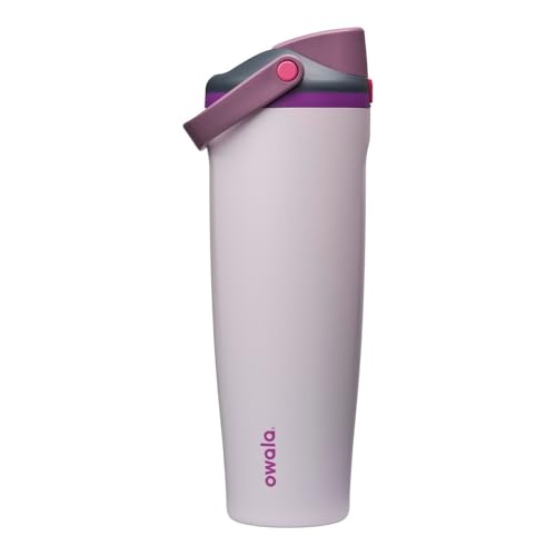 Owala FreeSip Sway Edelstahl-Trinkflasche, 1185ml, Dreamy Field – Ansicht 1