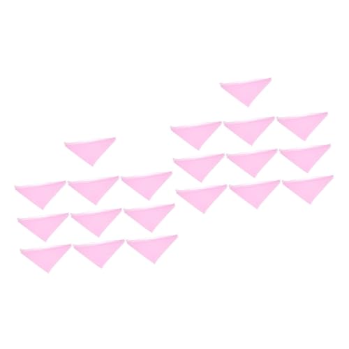 TENDYCOCO 20 Pcs Silk Scarf Square Veil Face Silk Scarves Daily Outfit Accessories Portable Silk Scarves Plaid Scarves for Play Children Dance Scarves Veil Silky Scarf Square Scarf