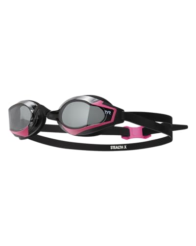 Lunettes de natation TYR Stealth-x Race non miroitées pour adulte