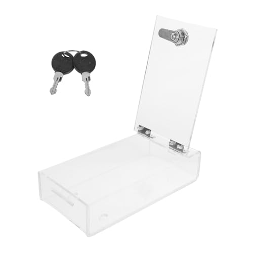 GANAZONO Practical Cell Phone Lock Box Keyed Phone Storage Phone Case for Focus Enhance Productivity at Work