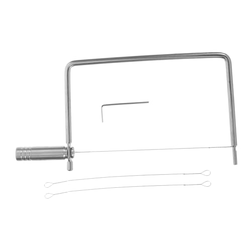 ABOOFAN Stainless Steel Cheese Slicer with Wire Handheld Cheese Cutter for Uniform Slices Versatile Kitchen Tool for Cheese and Butter Compact Design for Easy Storage