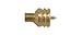 Pro Shot J38B .357-.38 Caliber/9-mm Spear Tip Jag, Gold