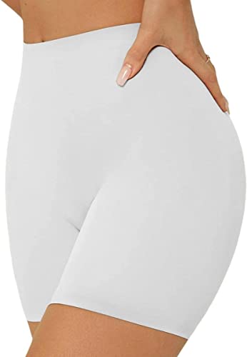 Shorts Cinta Feminino Levanta Bumbum Alta Compressão Modelador - Branco - 2EG