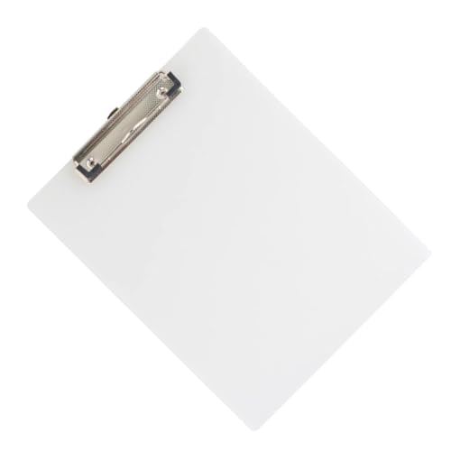 Presse-papiers blancs anti-feuilles volantes pour écrire debout sans table