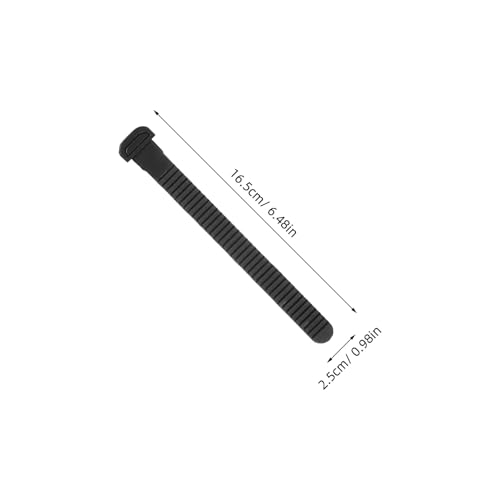 Sangle roller aligné noire accessoire boucle de serrage rechange kit vis - 2