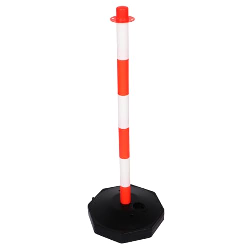 Cabilock Traffic Column Warning Post Orange Cones for Temporary Use Driveway Guard