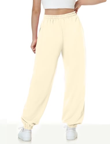 Image of EXARUS 3 Pack Girls Sweatpants Joggers Teen Sweat Pants Wide Leg