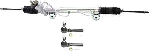 Garage-Pro Power Steering Rack and Pinion Assembly Kit with Tie Rod End Replacement for Chevrolet Silverado 1500 1999-2006 4.3, 4.8, 5.3, 6.0L Extended Cab Pickup RWD, With Seal Kit Replaces # 971000