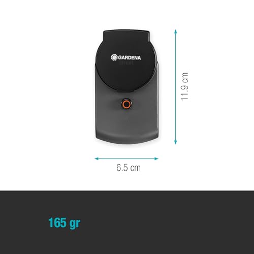 Gardena smart Power Zwischenstecker 3er Set: Schaltbarer Verbindungsstecker für den Außenbereich zur Einbindung beliebiger Elektrogeräte in das Gardena smart system, z.B. für Pumpen (19095-20)