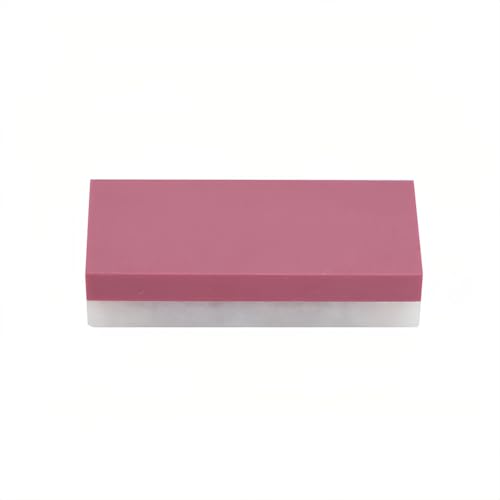 Pietra per Affilare i Coltelli a Doppia Faccia, Grana 3000 8000 Affilacoltelli ad Acqua Whetstone da Cucina ad Alta Durezza Base Antiscivolo Guida Angolare Strumento Casa Varie Frese 50x25x10mm