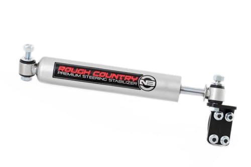 Rough Country N3 Steering Stabilizer Conversion Kit for 07-18 Jeep JK - 8731830
