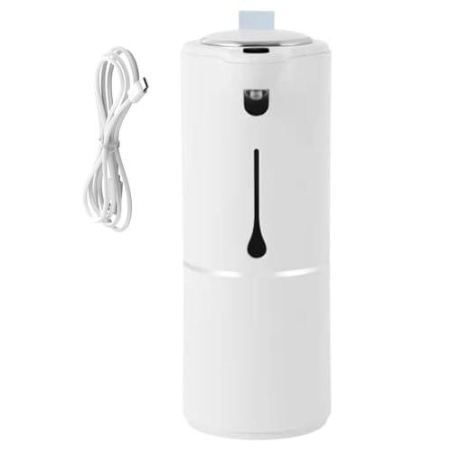 Dispensador eléctrico sin contacto – Dispensador de jabón espumador recargable, porta jabón líquido para manos y platos de 280 ml con sensor ajustable para baño, cocina, hotel, restaurante Dispensador eléctrico sin contacto – Dispensador de jabón espumador recargable, porta jabón líquido para manos y platos de 280 ml con sensor ajustable para baño, cocina, hotel, restaurante