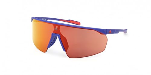Lunettes Adidas Sport SP0075 bleu mat pour vos sorties de running quotidiennes