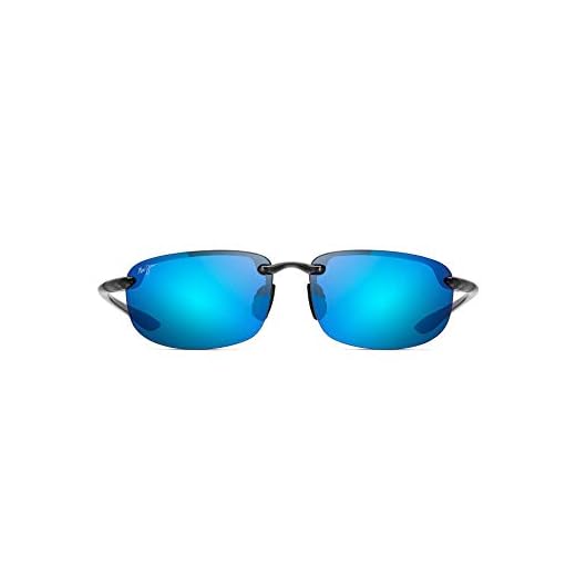 Maui Jim Hookipa 807 Gafas de Sol, Azul (Smoke Grey (B407-11), 64/17/130