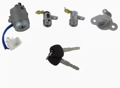 Ignition Door & Trunk Lock Cylinder Set 2 Keys,Intended for 2006-2011 Hyundai Accent I