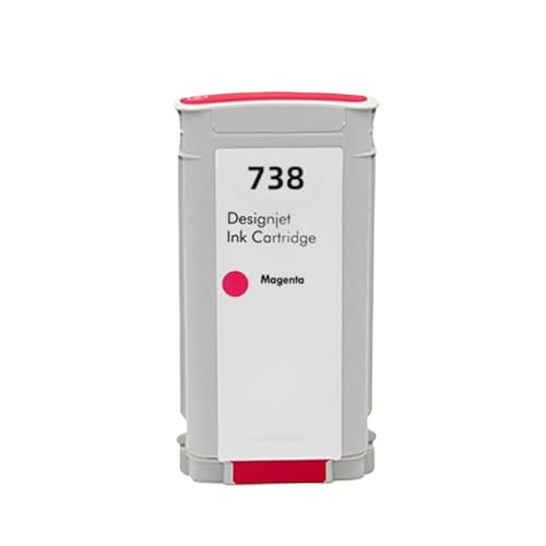 Cartouche encre 738XL 130ml pour imprimer des plans d'architecture sur T950