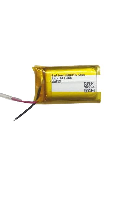 Great Power GSP081828HV 3.8V 470mAh 1.786Wh Rechargeable Li-Po Battery for Drone, Toys, Gaming, Robotics, Bluetooth Speaker, Bluetooth Headset 470 Mah Battery-image-28