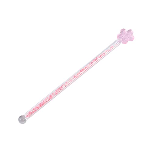 MUCKLILY Star Stir Stick Elegant Glass Swizzle Stirrer for Home Cocktails Multi Functional Drink Mixing Tool for Any Cup and Reusable