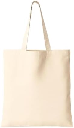 Ecobag Sacola 100% Algodão Cru, 30x40cm, Alça Reforçada, Reutiliz...