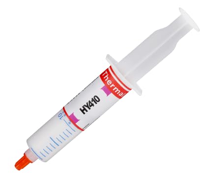 TTS Thermal Grease 30G HY410-TU20 White Chipset Cooling Compound Silicone Paste for CPU Coolers Printer Heatsink Other Devices