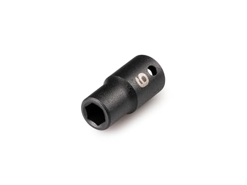 Image of TEKTON 1 /4 Inch Drive x 6 mm Shallow 6-Point Impact Socket | SID02106