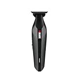 WMARK NG-1207 Recortadora de Barba y Pelo Profesional - Trimmer de Alta Precisión con Motor de 6500 RPM, Cuchilla en T para Perfilado Perfecto, Carga USB y Base, Regalo Premium para Hombre y Papá