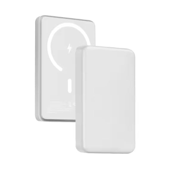 Batteria esterna per Magsafe senza fili – compatibile con iPhone 16 15 14 13 12 serie e Samsung Magnetic Power Bank 5000mAh induzione piccola mini portatile ricarica rapida caricatore WSPLO