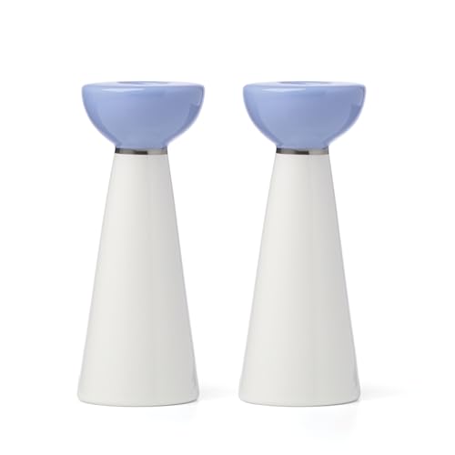 Kate Spade New York Oak Street Candlestick Holders Pair, Set of 2...