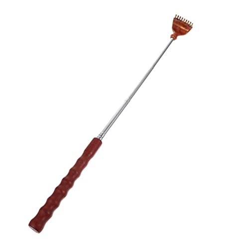 LALAFINA Cosquillas Retráctil Para Rascador De Espalda Práctico Masajeador De Espalda Portátil Accesorio Para Uso El Hogar