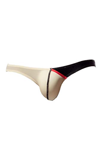 Newsywell Men's Ice Silk Bikini Low Rise Spandex Soft Breathable Briefs Underwear Skin Color XX-Large