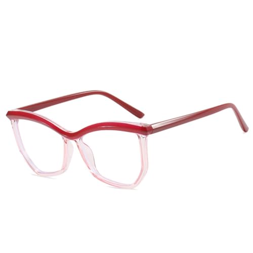 Lunettes œil de chat rouge LVTFCO pour un style parisien élégant au quotidien