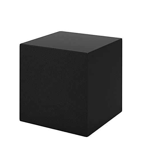 Grandecoracion.com Cubo 43cm - Asiento/Mesa - Color Negro Cover