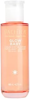 Pacifica Beauty | Glow Baby Liquid Exfoliant 5% AHA + BHA | Glycolic, Lactic & Salicylic Acid | Toner | Glowing Skin Finish | Clear Pores | Smooths, Brightens, & Tones Skin | Vegan + Cruelty Free