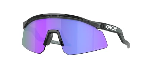 Oakley OO9229 Sunglasses Bundle: OO 9229 HYDRA 922904 Hydra Crystal Black Prizm Viol and Eyewear Cleaning Kit