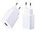 2-Pack USB Netzteil 5V/1A Ladegerät Stecker Netzstecker Ladestecker Steckdosenadapter Kompatibel mit iPhone 11/7/8/6,Intelligente Uhren,Kopfhörer,Kamera,eBook Reader,Kopfhörern,und Mehr Kamera günstig Kaufen-2-Pack USB Netzteil 5V/1A Ladegerät Stecker Netzstecker Ladestecker Steckdosenadapter Kompatibel mit iPhone 11/7/8/6,Intelligente Uhren,Kopfhörer,Kamera,eBook Reader,Kopfhörern,und Mehr
