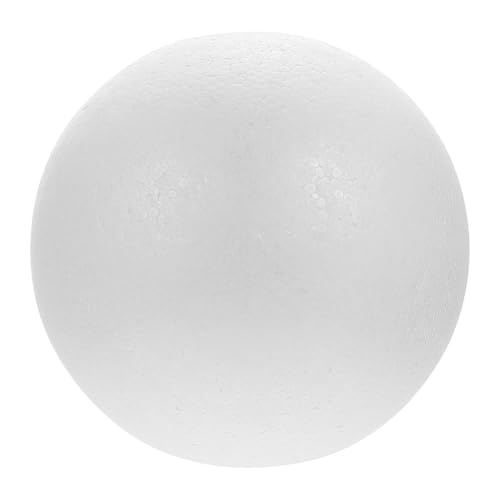 Craft Foam Balls 8 Inch Styrofoa-m Balls Giant Foam Balls Large White Polystyrene Foam Balls Cake Holiday Crafts Making Modeling Projects