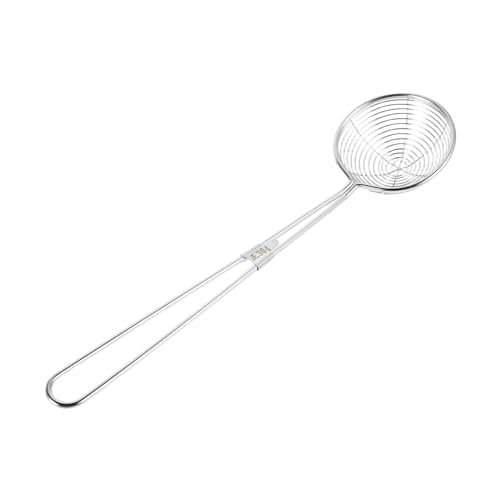 STOBAZA Cooking Skimmer Spoon Pearl Colander Ladle Slotted Skimmer for Bubble Tea Metal Strainer Spoon Hot Pot
