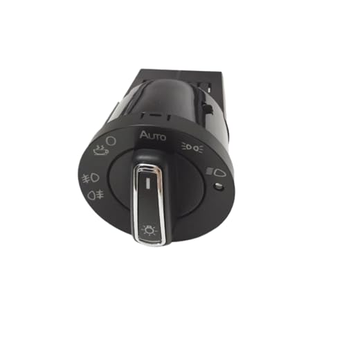 Sensor luz coche y mando de faros compatible con VW Touran y Golf para viajes nocturnos seguros