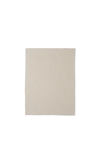 Barefoot Dreams Women's CozyChic Waffle Throw, Cream, Off White, ...