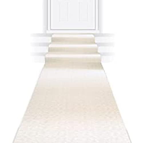 LXHONG Hochzeitsteppich, rutschfeste Hochzeitsrutsche Basis-Hintergrundtuch Abriebfester 2,5 Mm Polyesterteppich Dekoration Hochzeit Flur Party Cover