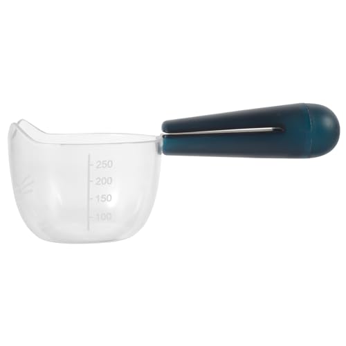 COSMEVIVI ペット用フードスクープ スケール付き 再利用可能 ドッグフード 計量スプーン 滑り止め設計 軽量 コンパクト