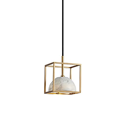 Chandelier en cuivre G4 luminaire suspendu table à manger entrée allée